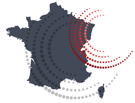 Pénélopéa intervient partout en France.