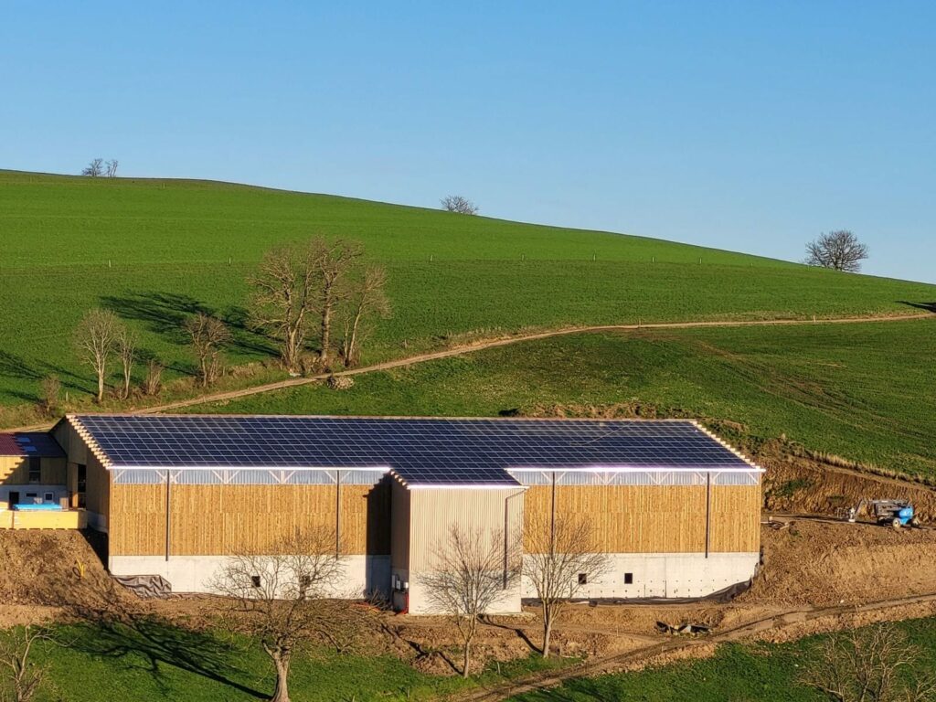 Chantier photovoltaîque IAB par Pénélopéa